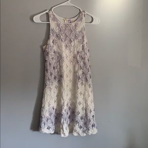 Distressed Looking Lace Dress